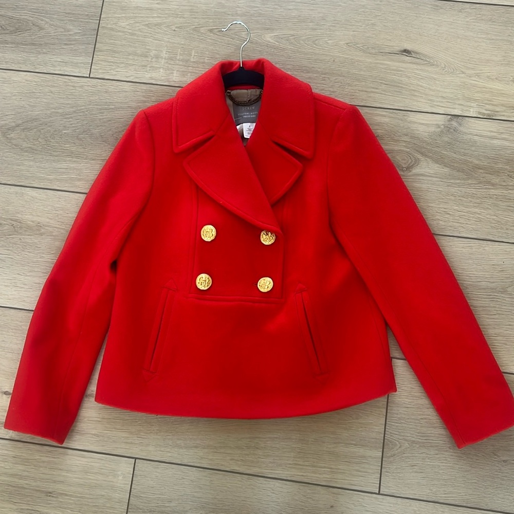 J. Crew Peacoat Wool. Nello Gori.